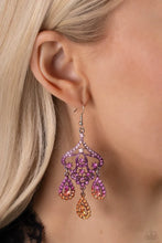 Load image into Gallery viewer, Paparazzi Earring ~ Chandelier Command - Multi