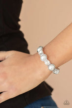 Load image into Gallery viewer, Paparazzi Jewelry Paparazzi Bracelet ~ Elegant Entertainment - White