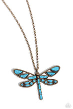 Load image into Gallery viewer, Paparazzi ♥ FLYING Low - Brass ♥ Necklace