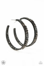 Load image into Gallery viewer, Paparazzi ♥ GLITZY By Association - Black ♥ Earrings