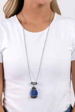 Load image into Gallery viewer, Paparazzi Jewelry Paparazzi Necklace ~ Hypnotic Headliner - Blue