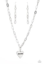 Load image into Gallery viewer, Paparazzi Jewelry Paparazzi Necklace ~ Mama Cant Buy You Love - Silver