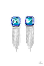 Load image into Gallery viewer, Paparazzi ♥ Supernova Novelty - Blue ♥ Post Earrings Regular price$8.00 Sold out