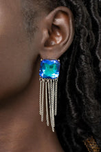 Load image into Gallery viewer, Paparazzi ♥ Supernova Novelty - Blue ♥ Post Earrings Regular price$8.00 Sold out