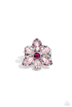 Load image into Gallery viewer, Paparazzi Ring ~ Blazing Blooms - Pink