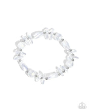 Load image into Gallery viewer, Paparazzi Bracelet ~ Reflective Ritardando - White