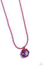 Load image into Gallery viewer, Paparazzi Necklace ~ Sprinkle of Simplicity - Pink