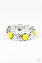 Load image into Gallery viewer, Paparazzi ♥ Boardwalk Boho - Yellow ♥ Bracelet
