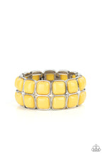 Load image into Gallery viewer, Paparazzi ♥ Double The DIVA-ttitude - Yellow ♥ Bracelet
