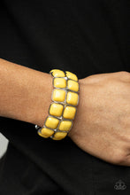 Load image into Gallery viewer, Paparazzi ♥ Double The DIVA-ttitude - Yellow ♥ Bracelet
