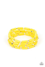 Load image into Gallery viewer, Paparazzi ♥ Radiantly Retro - Yellow ♥ Bracelet
