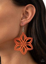 Load image into Gallery viewer, PAPARAZZI JEWELRY
Paparazzi Earrings - Bahama Blossoms - Orange
