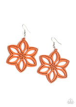 Load image into Gallery viewer, PAPARAZZI JEWELRY
Paparazzi Earrings - Bahama Blossoms - Orange
