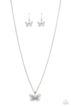 Load image into Gallery viewer, Paparazzi Necklace ~ High-Flying Fashion - Blue

