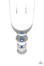 Load image into Gallery viewer, Paparazzi Necklace ~ Lunar Enchantment - Blue

