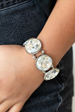 Load image into Gallery viewer, PAPARAZZI JEWELRY
Paparazzi Bracelet ~ Powerhouse Hustle - White
