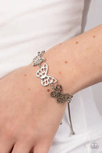 Load image into Gallery viewer, PAPARAZZI JEWELRY
Paparazzi Bracelet ~ Put a WING on It - Silver
