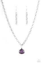Load image into Gallery viewer, PAPARAZZI JEWELRY
Paparazzi Necklace ~ Gallery Gem - Purple LP
