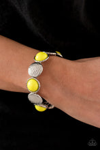 Load image into Gallery viewer, Paparazzi ♥ Boardwalk Boho - Yellow ♥ Bracelet
