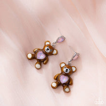 Load image into Gallery viewer, PAPARAZZI JEWELRY
Paparazzi Earring ~ Traditional Teddy - Pink Jr
