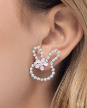 Load image into Gallery viewer, Bunny Backdrop - pink - Paparazzi earrings
