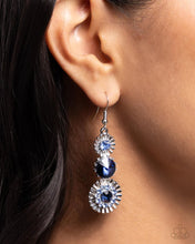 Load image into Gallery viewer, PAPARAZZI JEWELRY
Paparazzi Earring ~ Dedicated Dalliance - Blue
