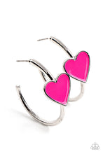 Load image into Gallery viewer, Paparazzi ♥ Kiss Up - Pink ♥ Earrings
