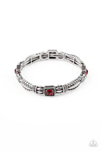 Load image into Gallery viewer, Paparazzi Bracelet ~ Get This GLOW On The Road - Red
