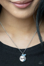 Load image into Gallery viewer, warm my heart blue necklace
