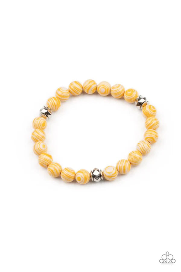 Paparazzi Jewelry  Paparazzi Bracelet ~ Awakened - Yellow
