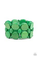 Load image into Gallery viewer, Paparazzi ♥ Beach Bravado - Green ♥ Bracelet
