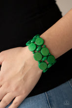 Load image into Gallery viewer, Paparazzi ♥ Beach Bravado - Green ♥ Bracelet
