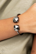 Load image into Gallery viewer, Paparazzi Bracelet ~ Spark and Sizzle - Black
