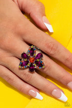 Load image into Gallery viewer, Paparazzi ♥ Blazing Blooms - Multi ♥ Ring
