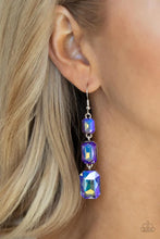 Load image into Gallery viewer, Paparazzi ♥ Cosmic Red Carpet - Blue ♥ Earrings

