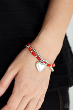 Load image into Gallery viewer, Paparazzi Jewelry  Paparazzi Bracelet ~ Candy Gram - Red
