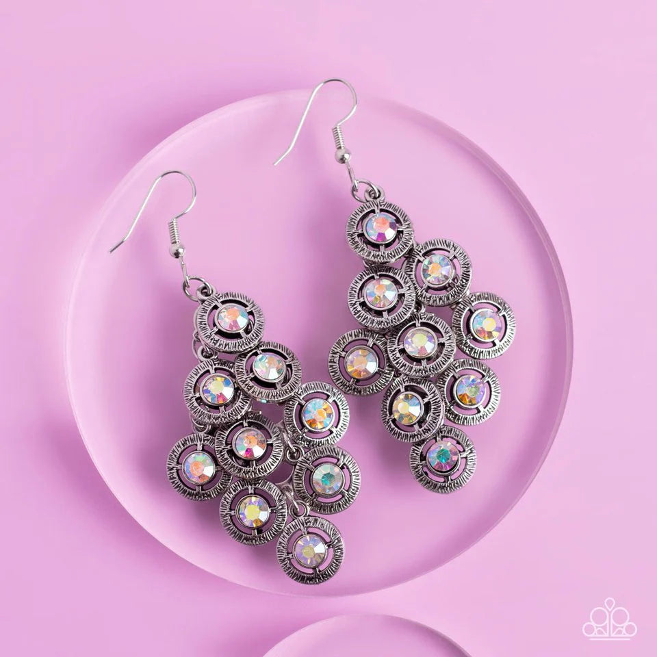 Paparazzi Earring ~ Constellation Cruise - Multi