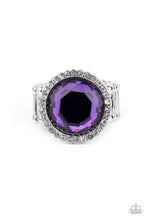 Load image into Gallery viewer, Paparazzi Jewelry  Paparazzi Ring ~ Crown Culture - Purple
