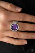Load image into Gallery viewer, Paparazzi Jewelry  Paparazzi Ring ~ Crown Culture - Purple
