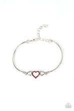 Load image into Gallery viewer, Paparazzi Bracelet ~ Cupids Confessions - Red
