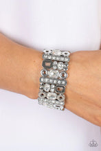 Load image into Gallery viewer, Paparazzi Bracelet ~ Dynamically Diverse - White
