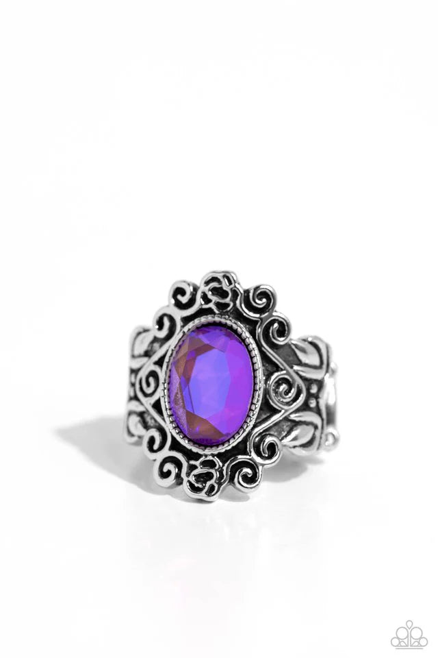 Paparazzi Ring ~ Fairytale Fanatic - Purple