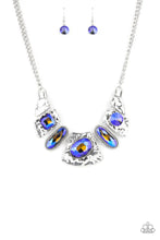 Load image into Gallery viewer, Paparazzi ♥ Futuristic Fashionista - Blue ♥ Necklace
