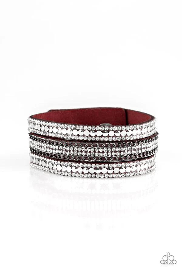 fashion fanatic bracelet red