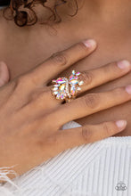 Load image into Gallery viewer, Paparazzi ♥ Flauntable Flare - Gold ♥ Ring
