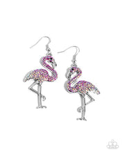 Load image into Gallery viewer, Paparazzi Jewelry  Paparazzi Earring ~ Flamingo Flourish
