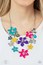 Load image into Gallery viewer, Paparazzi 2013 Multi Flower Zi Collection Necklace &amp; Earring Set
