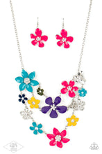 Load image into Gallery viewer, Paparazzi 2013 Multi Flower Zi Collection Necklace &amp; Earring Set

