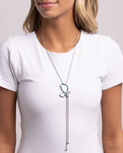 Load image into Gallery viewer, Focused Flutter - blue - Paparazzi necklace
