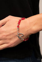 Load image into Gallery viewer, Paparazzi Bracelet ~ Following My Heart - Red
